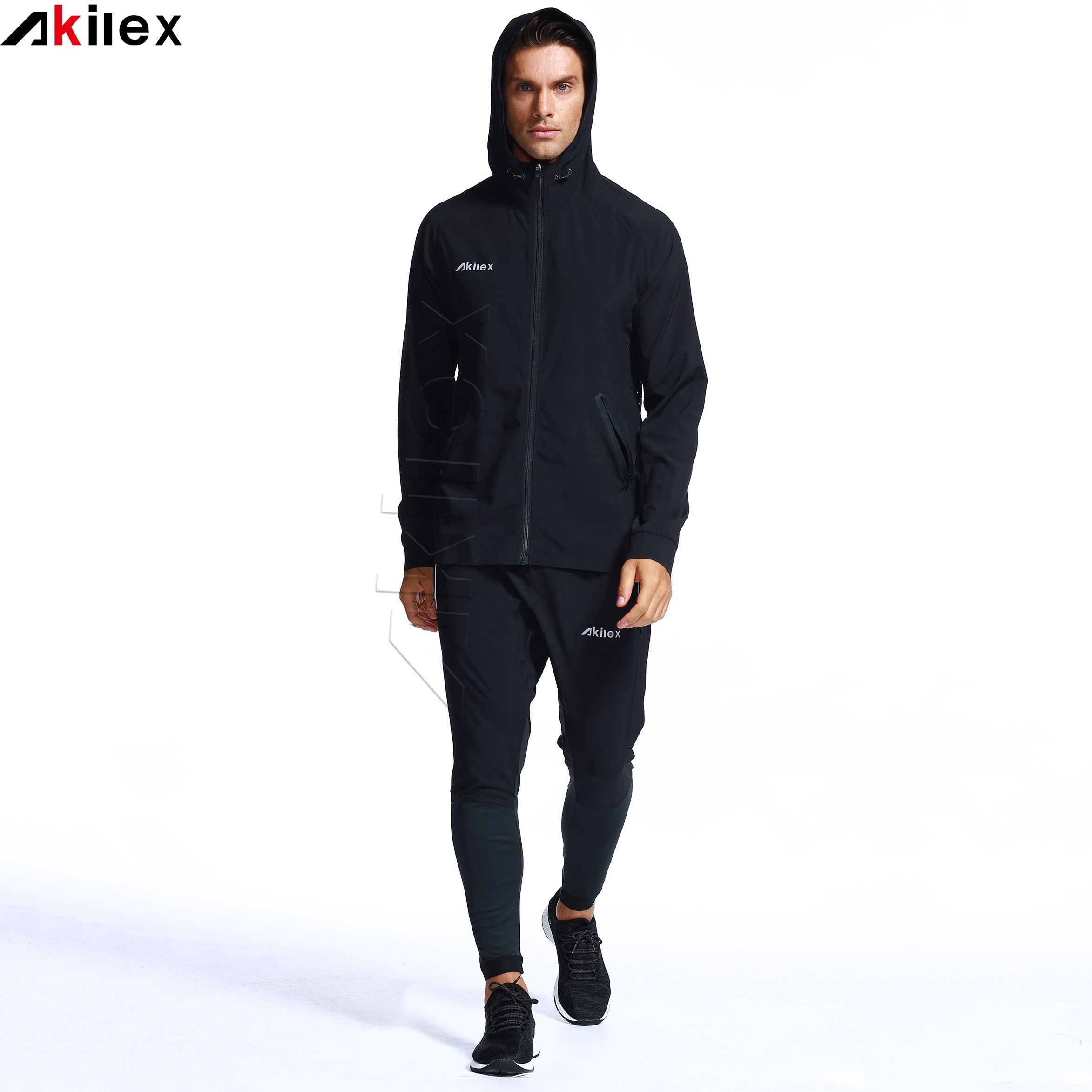 Custom Men Tracksuits With Pants New Gyms Set Male Spring Clothing Casual Track Suit