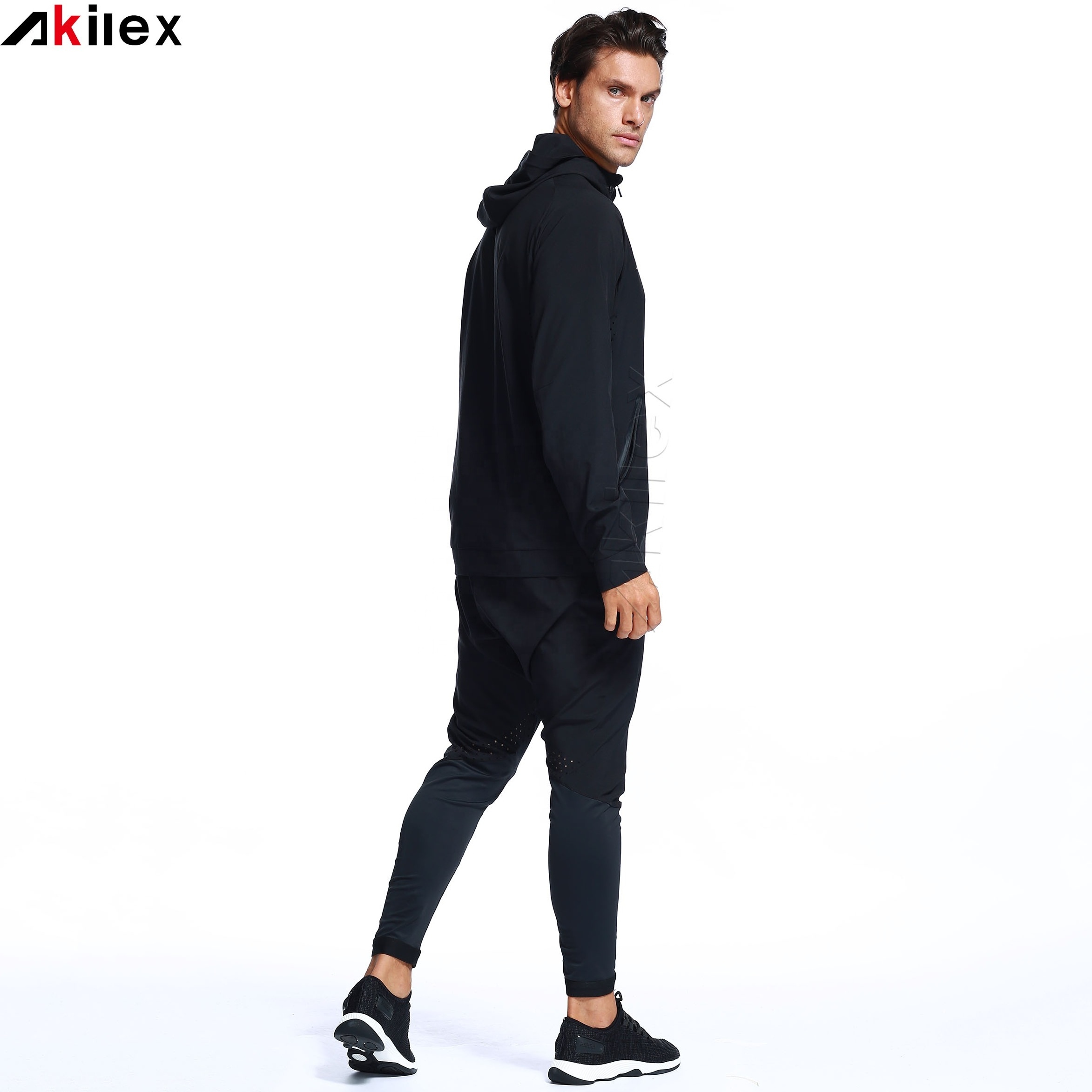 Custom Men Tracksuits With Pants New Gyms Set Male Spring Clothing Casual Track Suit