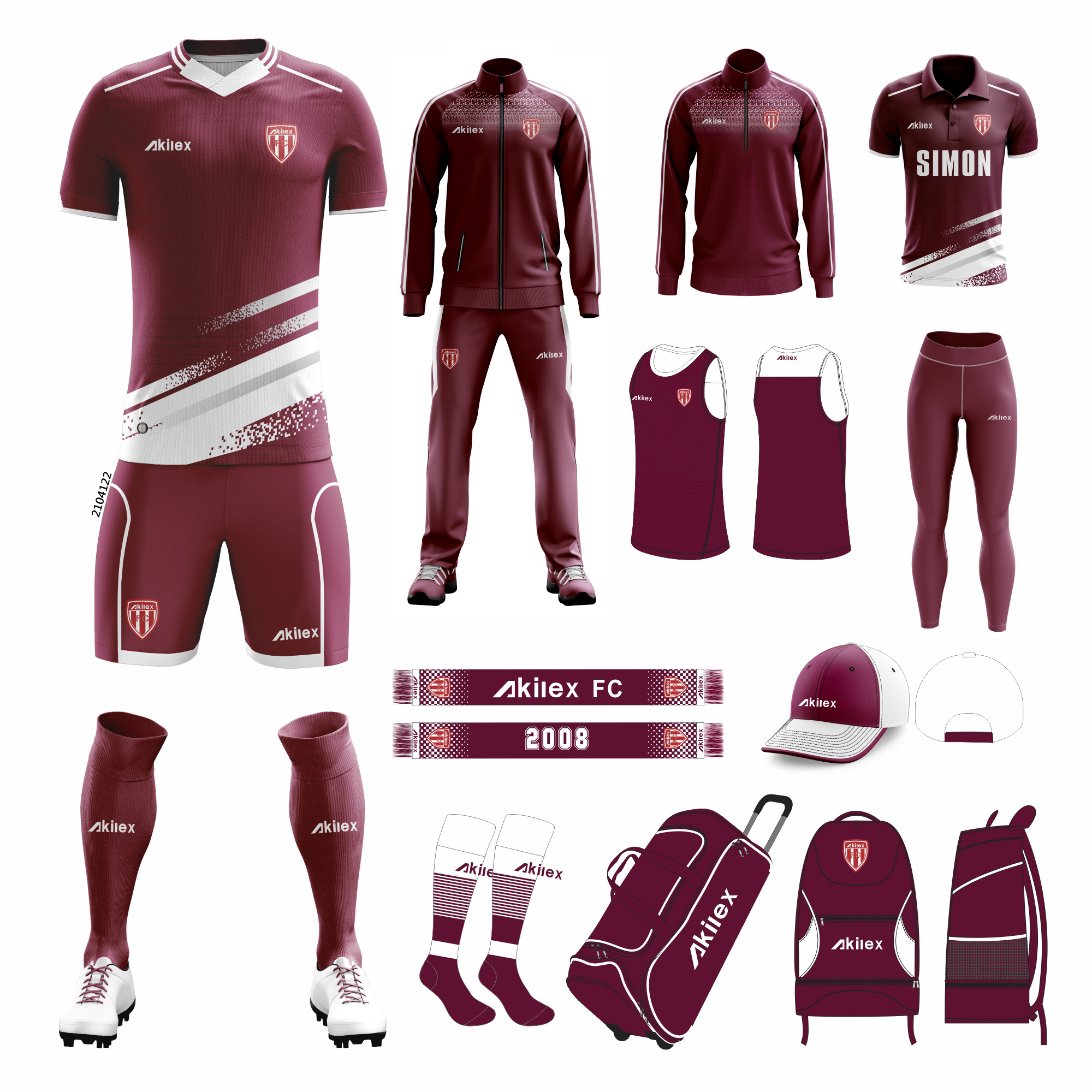 Adult Children Soccer Kids Football Jerseys Set Uniforms Soccer Tracksuit with Customized and Socks and Original Soccer Wear