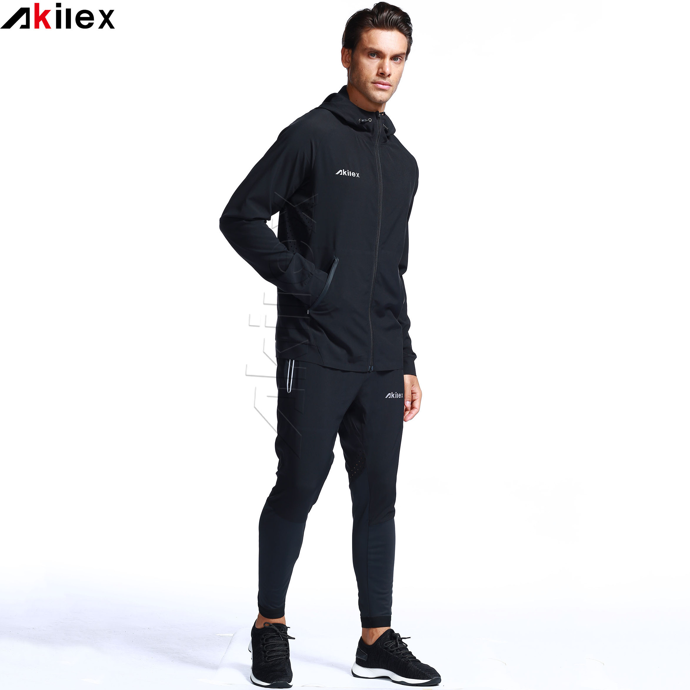 Custom Men Tracksuits With Pants New Gyms Set Male Spring Clothing Casual Track Suit