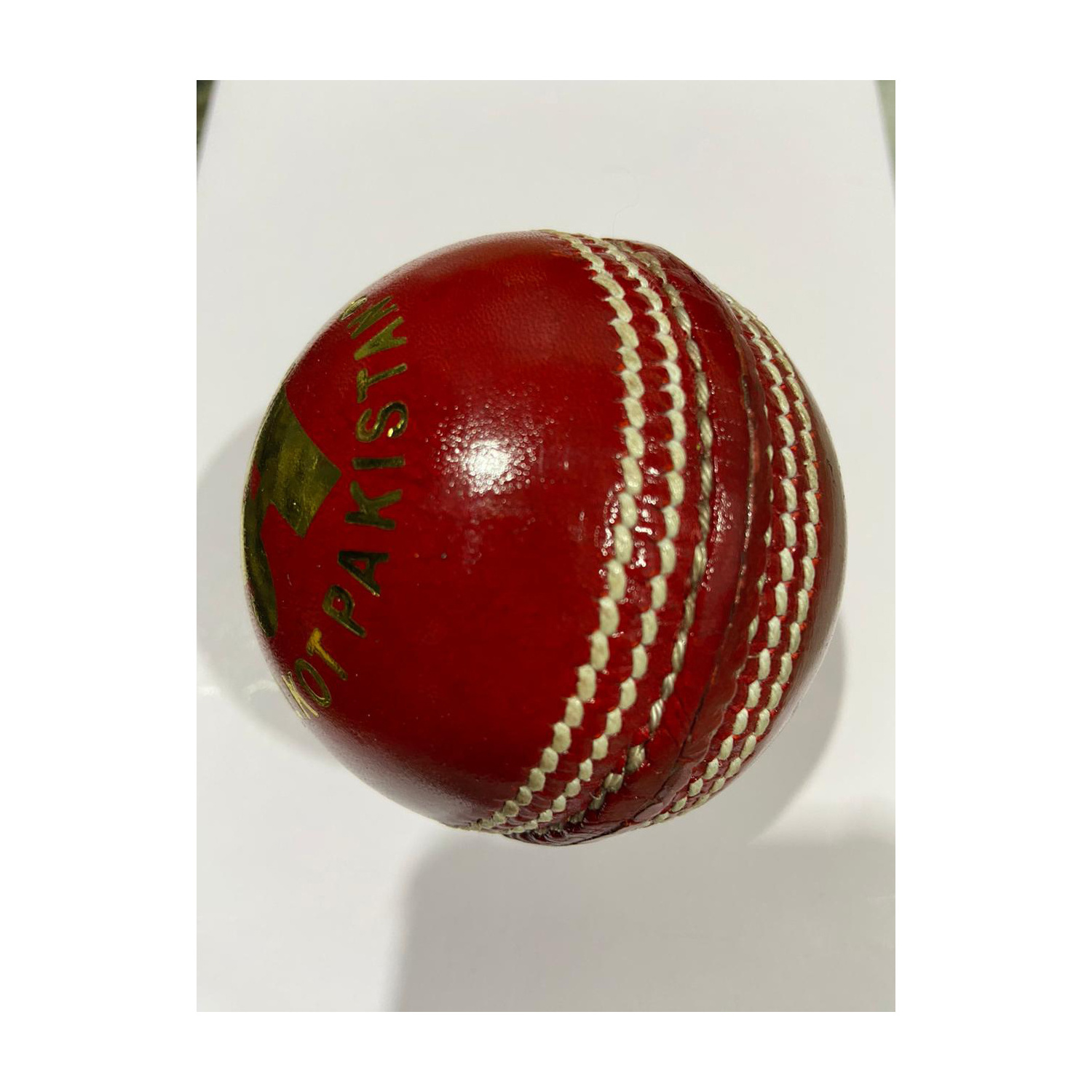 High Quality Customized Professional Hard Ball 2 Pieces Premium Quality Cricket Hard ball Pure Leather Cricket from Pakistan