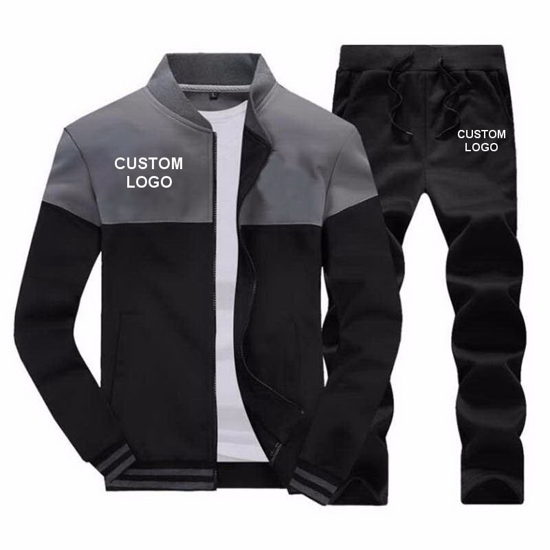 Plus Size Kids European Fashion Jogging Custom Track Suits Tracksuit For Men /mens Polyester Sportswear Track Suit