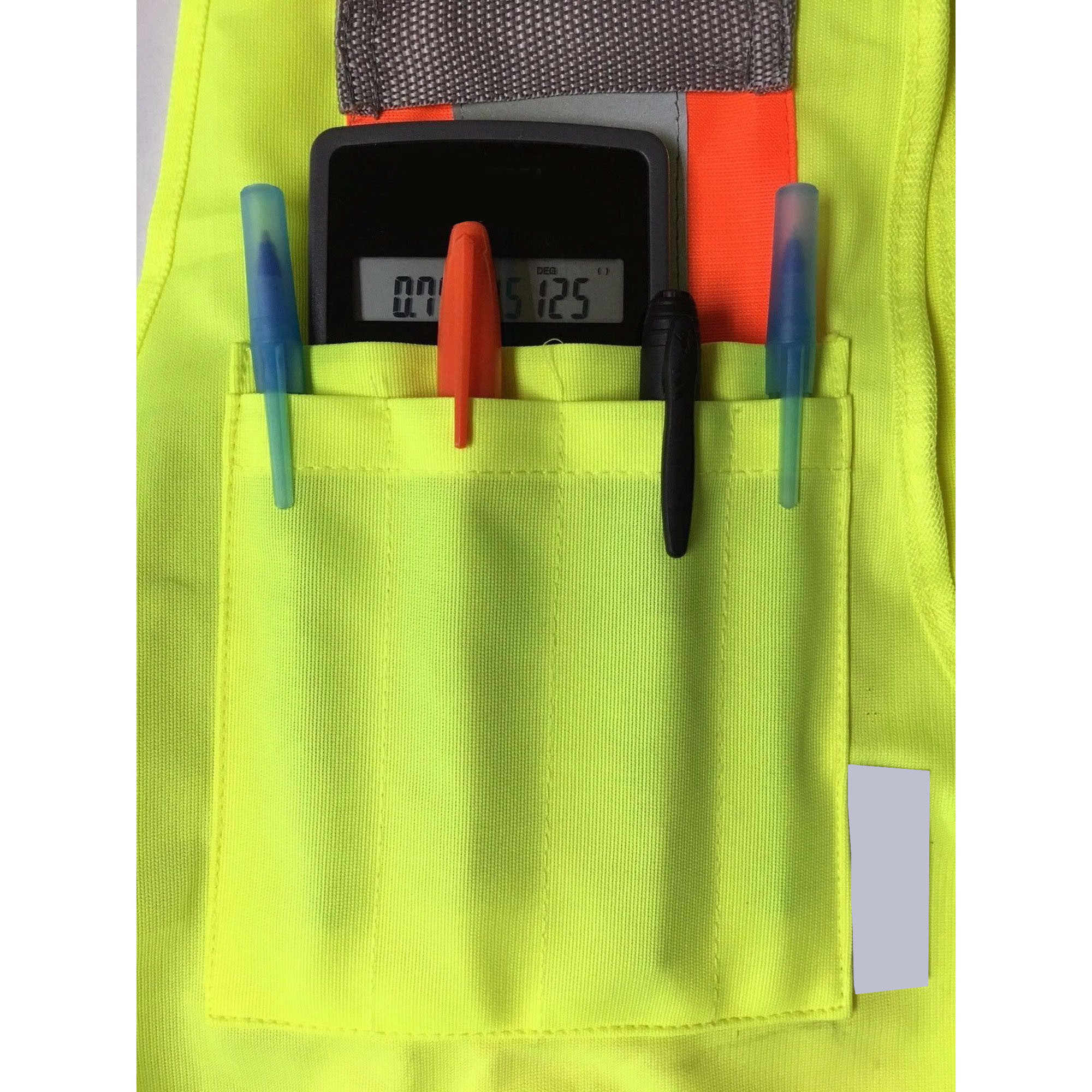 Top Quality Hi Vis Vest With Pockets Zipper Closure Comfortable Durable Waterproof Emergency Vest For Adults