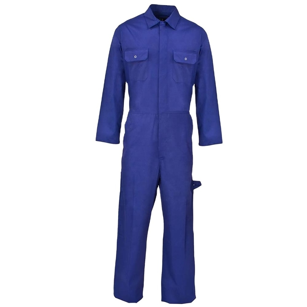 customized logo high visibility reflective cotton safety workwear men working coveralls overall work suit work clothes