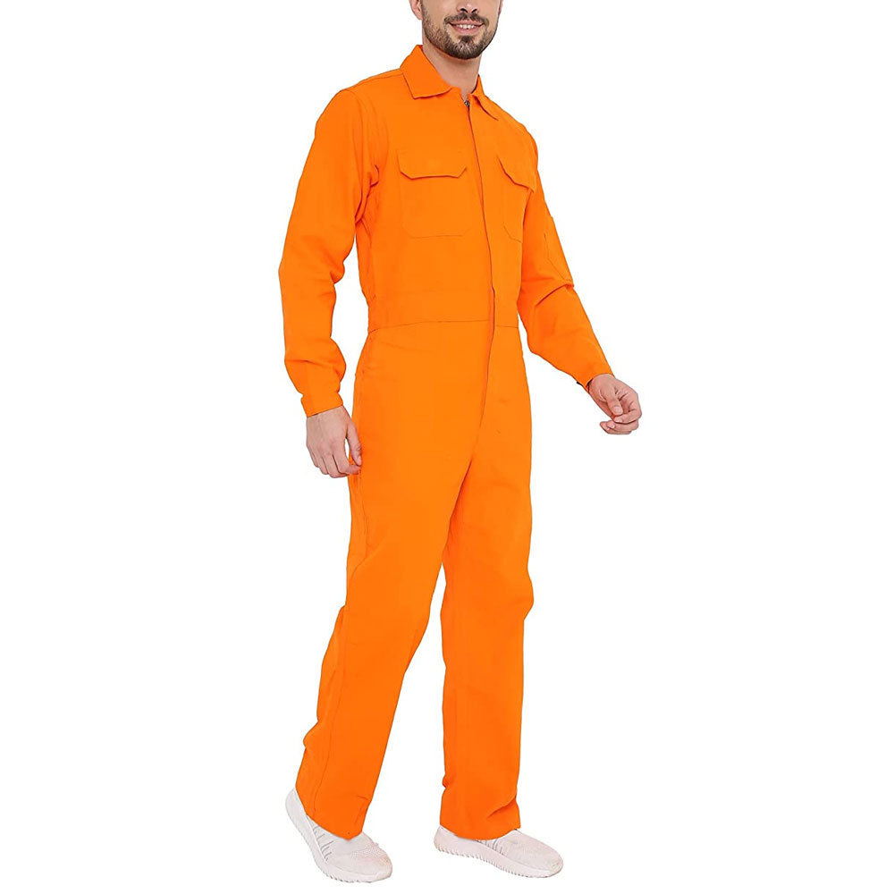 Construction fire retardant Coverall Cotton Flame Retardant Overalls Flame-Resistant Lightweight Coverall