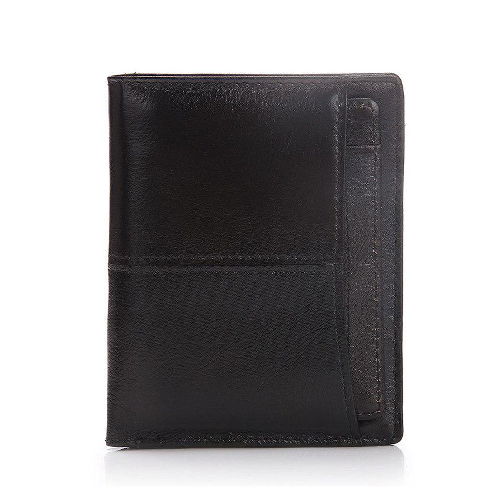 Vintage Men Wallet Genuine Leather Short Wallets Male Multifunctional Cowhide Male Purse