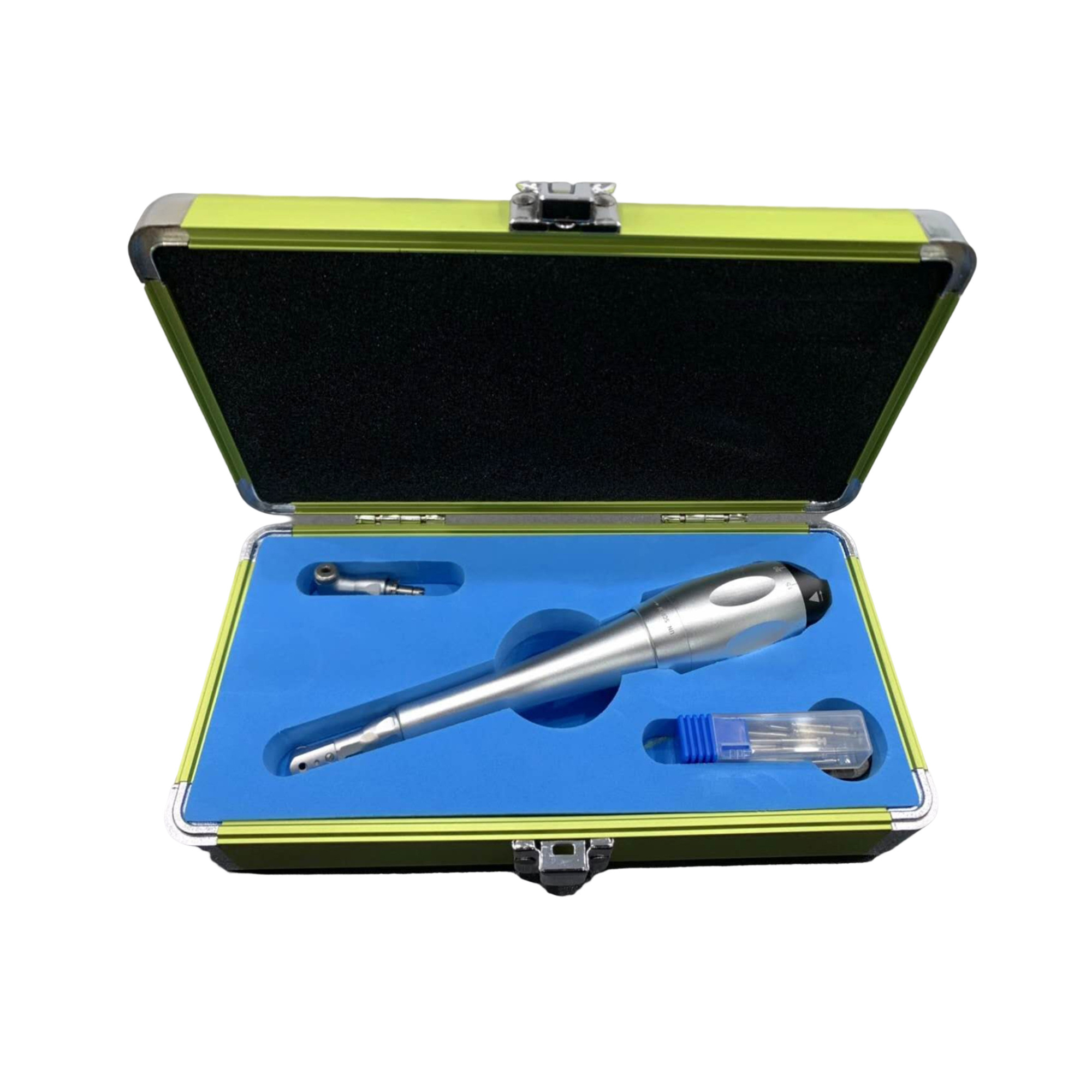 Dental Universal Torque Wrench With 12pcs Drivers 5n-35n Drivers 2.35mm Latch Type Low Speed Handpiece Implants Drilling Tool