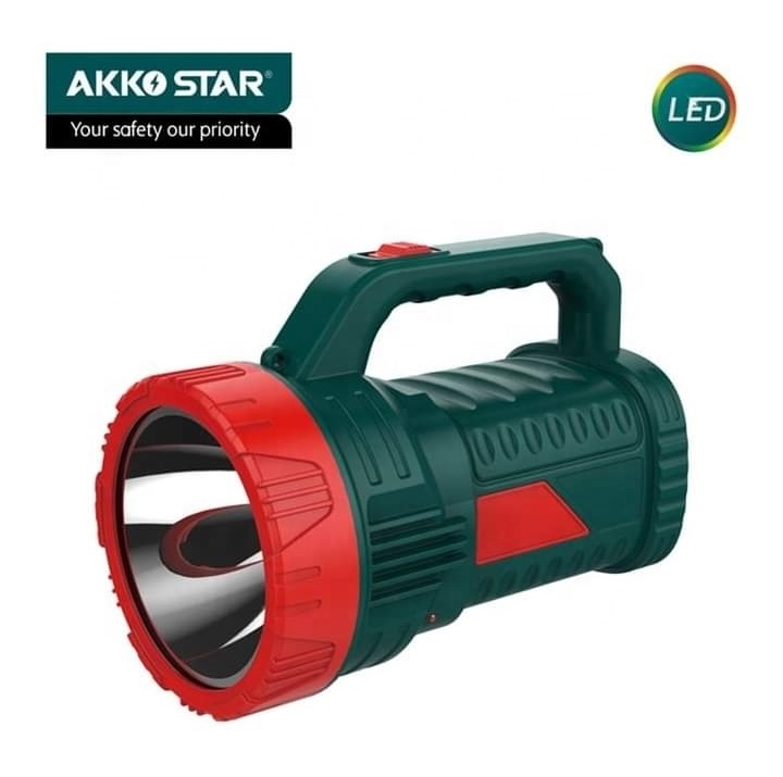 Akko star 13W 15W 3 lead acid battery 220V spot light emergency light torch outdoor light