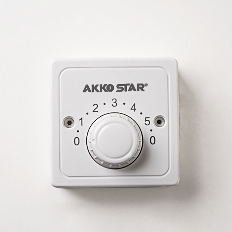 AKKO STAR  220V Ceiling fan Governor Switch 5 speed governor electric ceiling fan speed control switch