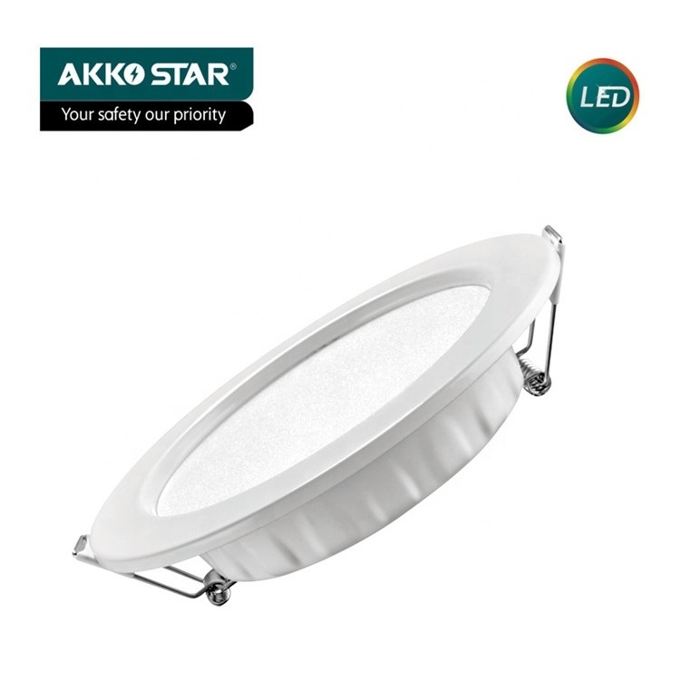 AKKOSTAR High quality Recessed Ultra Thin Led Panel Light Retrofit Downlight Wafer Panel Slim Panel