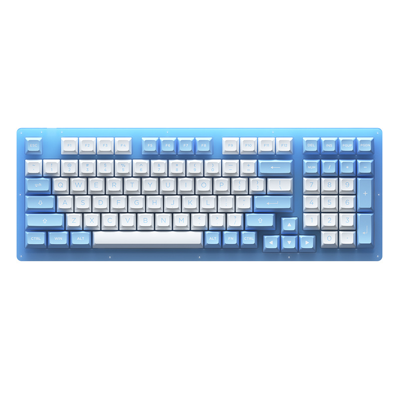 Multifunction No Noise RGB Backlit N-Key Rollover Flexible Gaming Mechanical Keyboard For Ipad