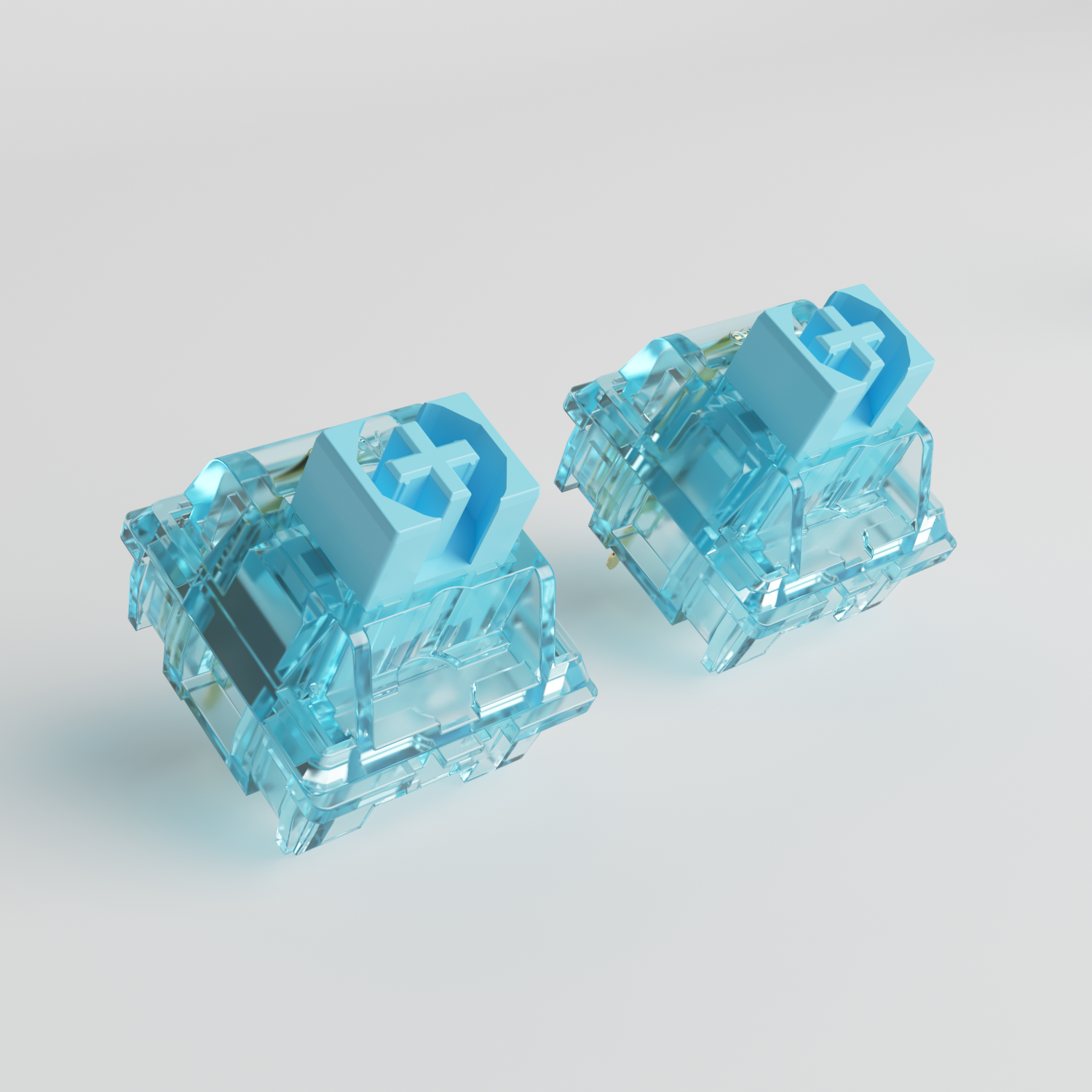 OEM switches with stable dustproof stem hot Swappable Mechanical Keyboard Switch Akko CS Jelly Blue