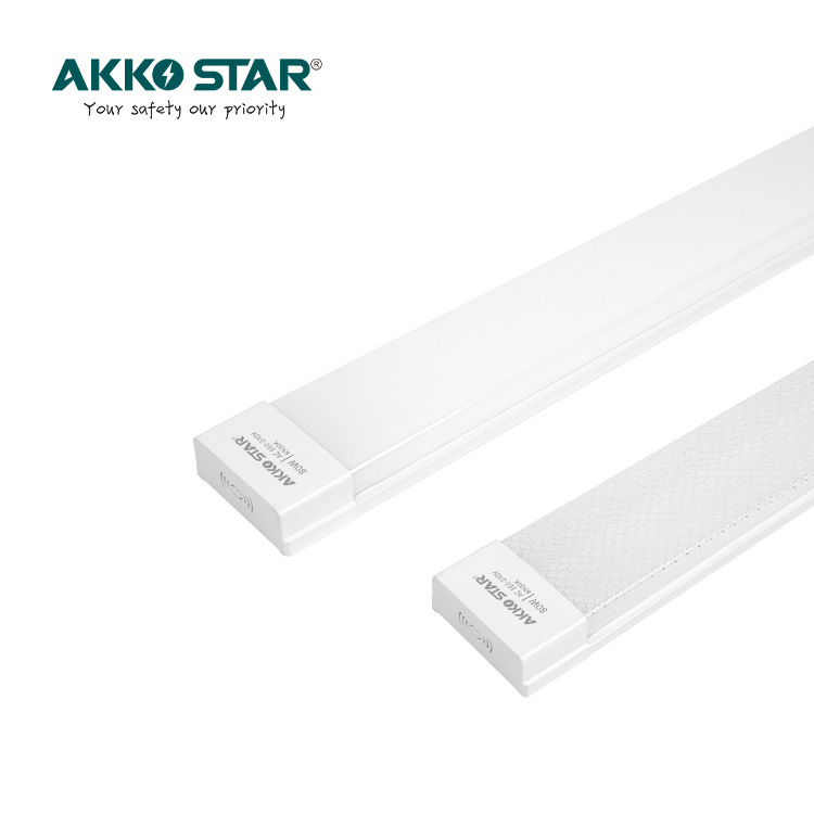 AKKO STAR PC 1.2M 80W 6500K LED Fluorescent Lamp Dust Proof Fixture Light High Quality Ling Crystal Office 90 Nordic Lamp IP65