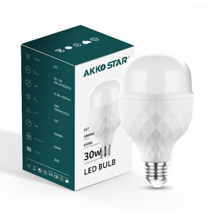 AKKO STAR High Lumen Performance Driver Led Bulb T Shape Lighting Excellent Home 6500K E27 T Type Led Bulb