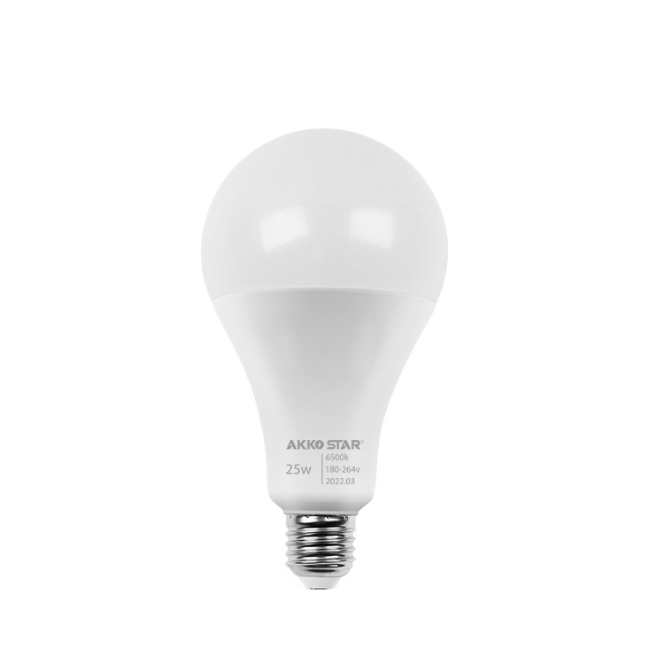 AKKO STAR Hot selling led bulb raw material E27 5W 7W 9W 12W 15W 18W 25W A60 3000/6500K LED bulbs lighting lamp