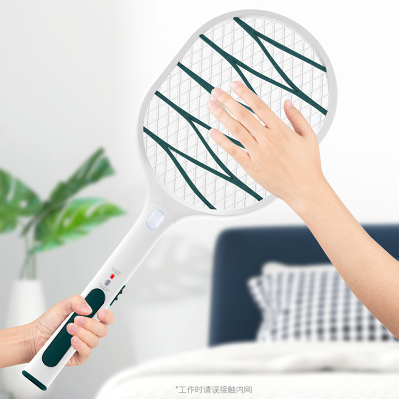 AKKO STAR Rechargeable Mosquito-hitting Swatter Electric Bat Anti Mosquito Killer LED MOSQUITO SWATTER