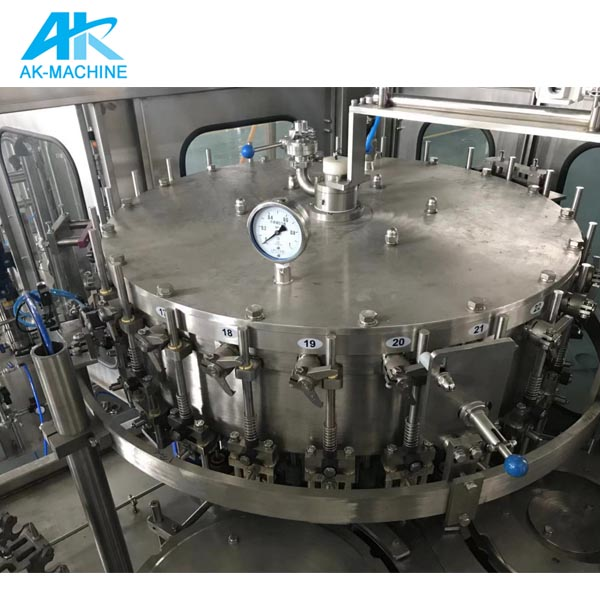 Full Automatic Co2 Carbonated Soft Beverage Drinks Soda Water Drinks Beverage Beer Filling Machine Production Line