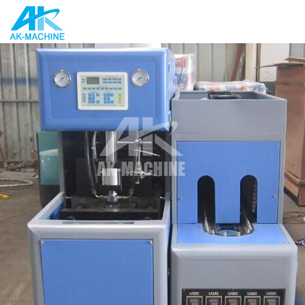 Semi Automatic Pet Blowing Machine / Manual Bottle Preform Blow Moulding Machinery