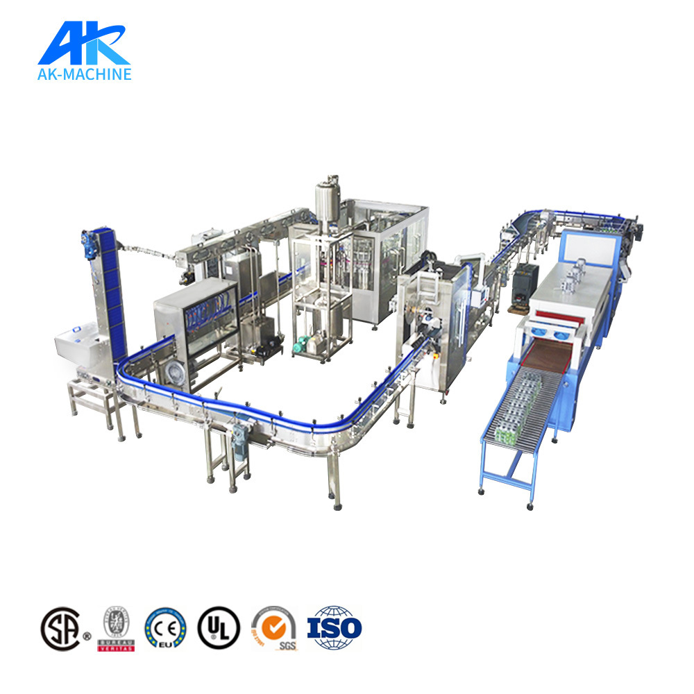 3 in 1 Liquid beverage Mineral Water Filling machine drinking water bottling packing plant Machine machines Factory Price