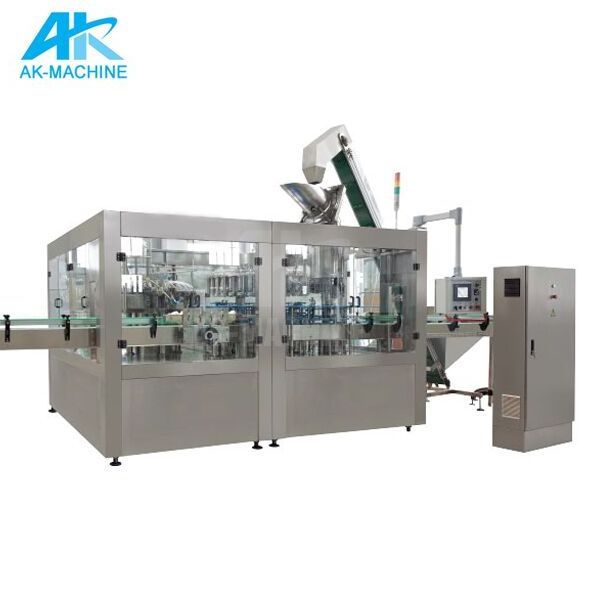 RXGF 18-18-6 Complete Apple Juice Processing Line  Liquid Drink Filling Plant With  Small Scale Plastic Bottle Filling Machine