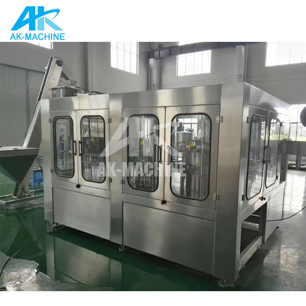 Automatic Carbonated Drinks Filling Line Of Soda Bottle Carbonated Beverage Filling And Bottling Machine