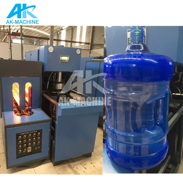 5 Gallon Blow Molding Machinery For PET/PC/PE Bottles 1 Cavity 20L Plastic Bottle Making Machine