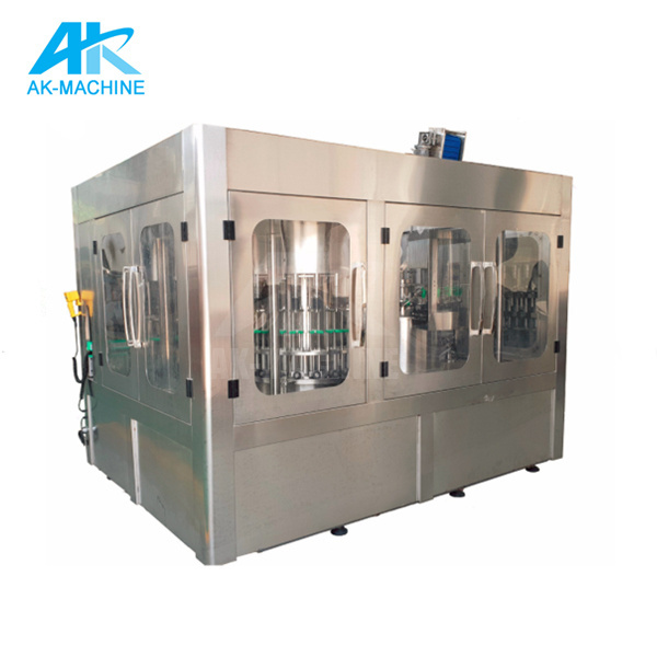 Automatic Carbonated Drinks Filling Line Of Soda Bottle Carbonated Beverage Filling And Bottling Machine