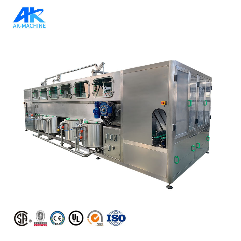 Automatic Big Barrel 10L 20L Dispenser Bottled 5 Gallon Drinking Water Plant Line Rinsing Filling Capping Machine