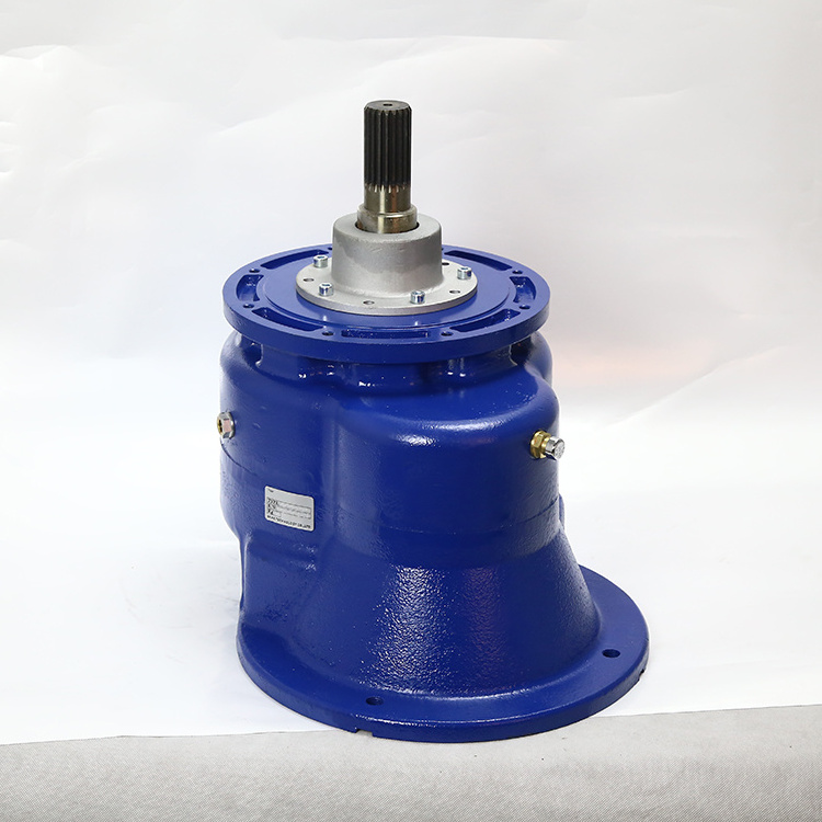 M45 series Inline coaxial Helical gearbox gear speed reducer with electric motor