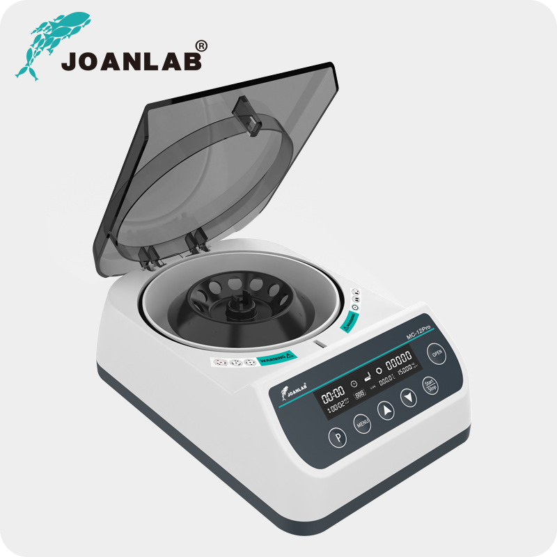 Joanlab 12000RPM High Speed PCR Micro Mini Centrifuge for 2.0ml/1.5ml/0.5ml/0.2ml Tubes