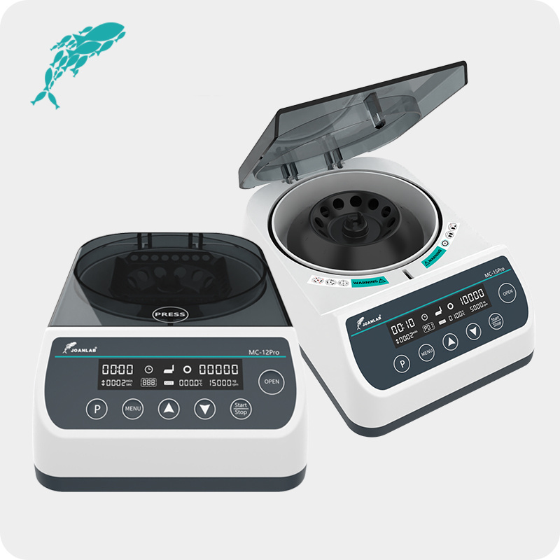 Joanlab 12000RPM High Speed PCR Micro Mini Centrifuge for 2.0ml/1.5ml/0.5ml/0.2ml Tubes