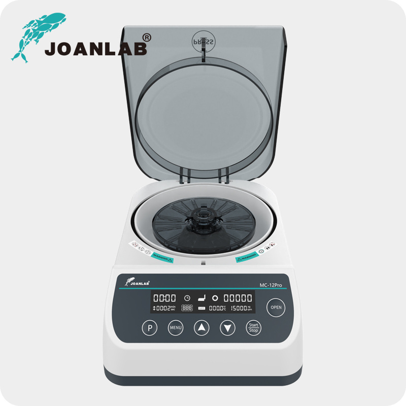 Joanlab 12000RPM High Speed PCR Micro Mini Centrifuge for 2.0ml/1.5ml/0.5ml/0.2ml Tubes