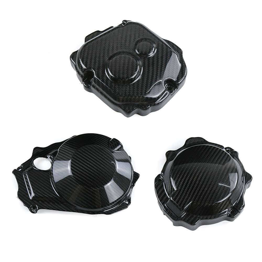 Motorcycle Accessories Carbon Fiber Engine Cover Parts Kits For Kawasaki ZX10R ZX10RR ZX10SE 2016 -  2020 2021