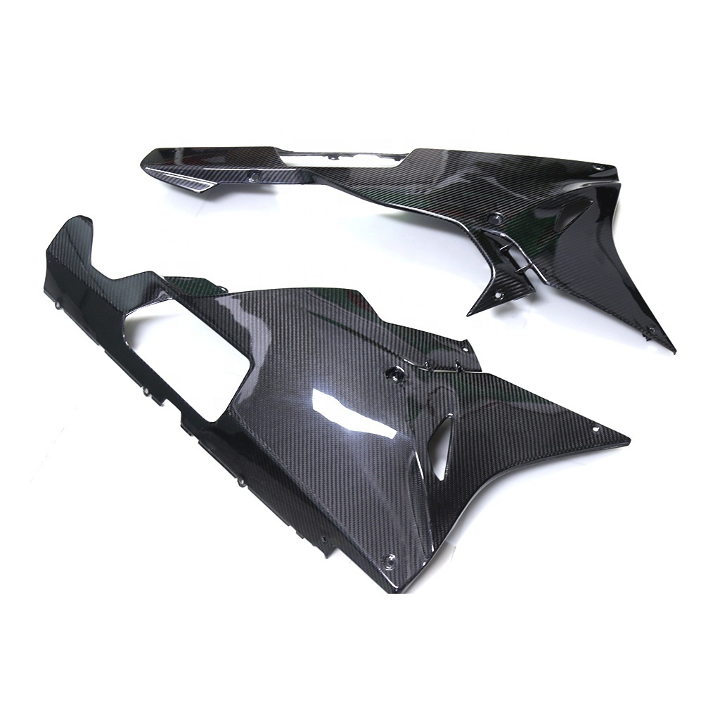 For BMW S1000RR S 1000RR 2015-2018 Motorcycle 3K 3*3 Carbon Fiber Modified Part Belly Pan Fairings Lower Deflector Fairing