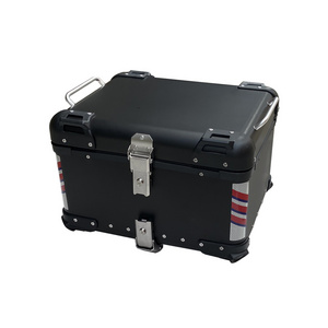 55L  Heatbox motorcycle tail box for delivery hot food pizza heat bag backpack service scooter bike Alu/aluminum