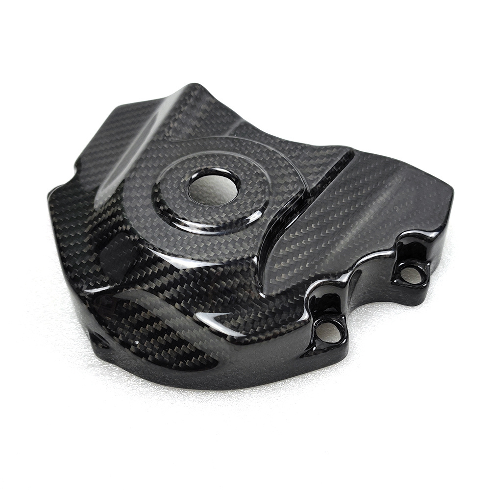 Motorcycle Accessories Carbon Fiber Sprocket Cover Parts Kits For Kawasaki ZX10R ZX10RR ZX10SE 2016 -  2020 2021