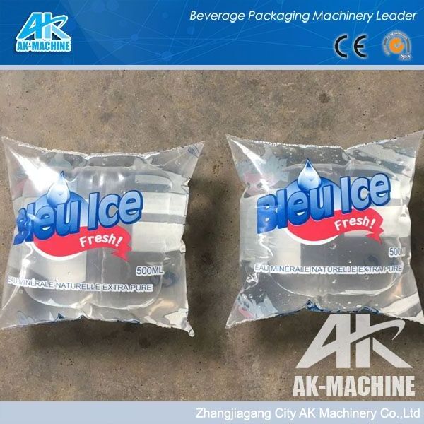 sachet water filling machine/mineral water bag filling machine/small mineral water plant