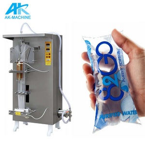 sachet water filling machine/mineral water bag filling machine/small mineral water plant