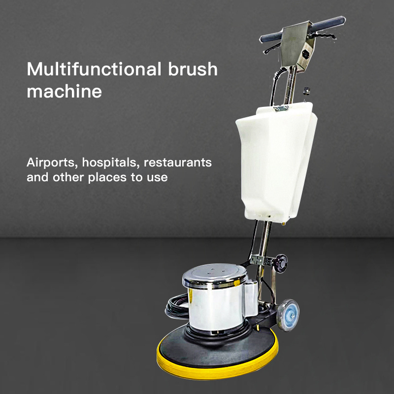 Floor Cleaning Machine Hand Push Wet Industrial Commercial Floor Buffing Polishing Machine