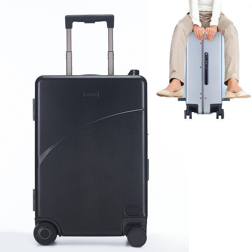 Custom Smart Remote Control Luggage Follow USB Charger TSA Lock Carry on Trolley Suitcase