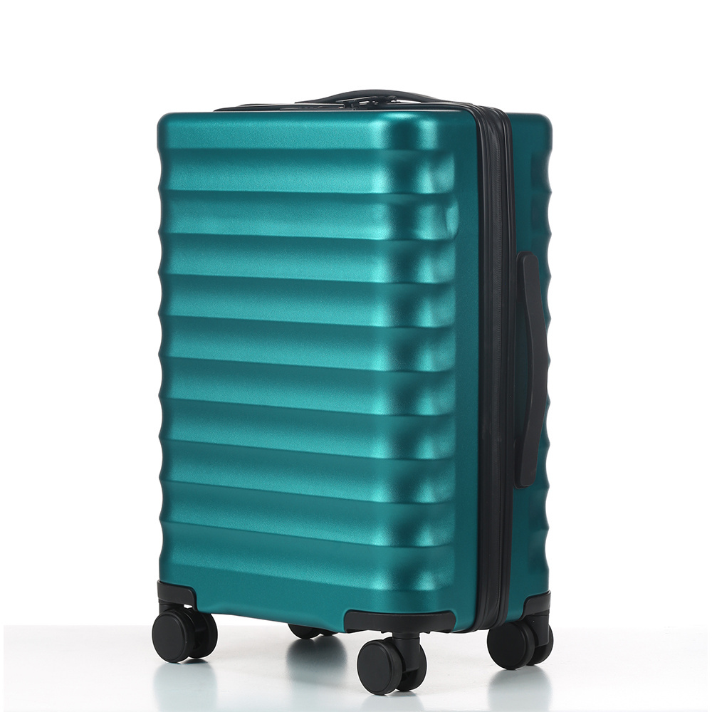 Large Hardshell Green Suitcase Trolley Carry On Travel Bags Luggage with Removable Wheels