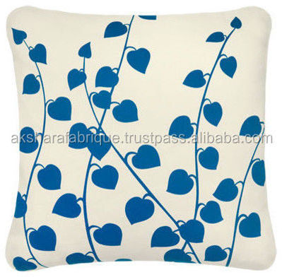 Printed Custom Made Logo Design ready-made Cushion pillow from Indian manufacturer Premium quality