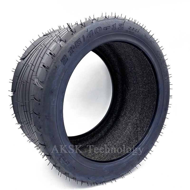 215/40-12 Tires Off Road Tyre Electric Big Harley Scooter Accessories Vacuum Tire for Electric Harley