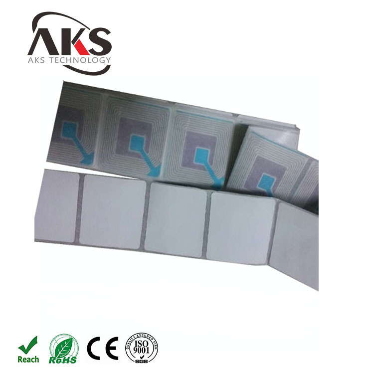 Supermarket installed anti-theft EAS system RF label  Chinese manufacturers In Stock  RF Sticker Label 8.2mHZ