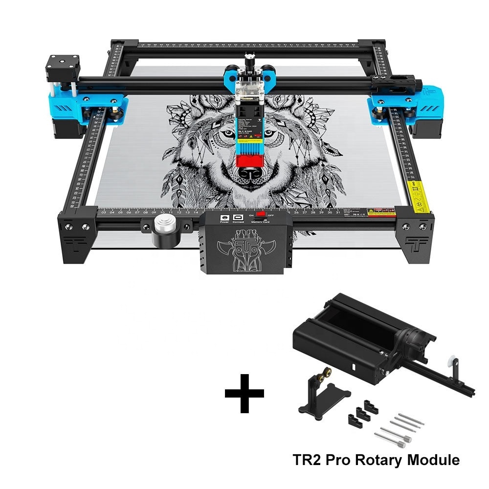 Twotrees TTS55 40w outline single color Mini laser Engraver machine Wood Router/Cutter/Gantry 3d laser Printer engraving machine