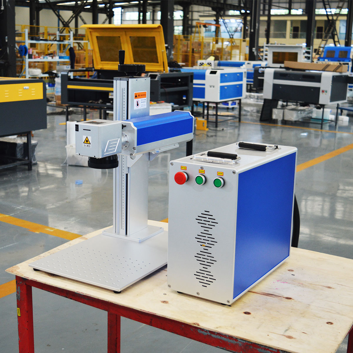 Raycus Fiber Laser 20W 30W 50W Fiber Laser Marking Machine Metal Engraving