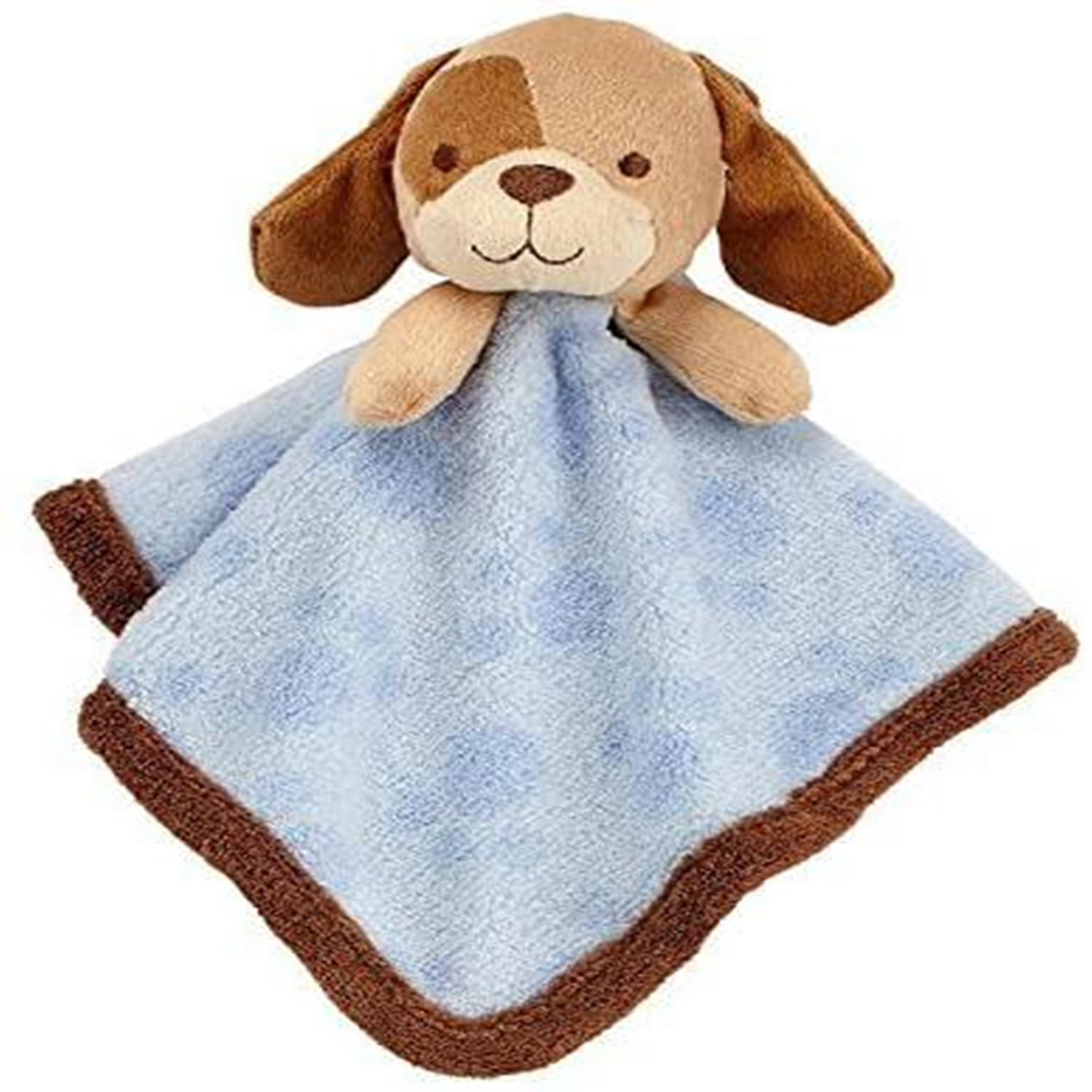 Baby Boys Plush Puppy Dog Security Blanket sleep soother with heartbeat sound music box inside