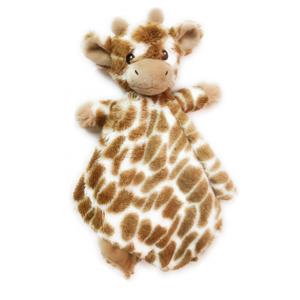 Giraffe Baby Security Musical Soother for Babies 15 inches, Plush Baby Blanket, Animal Baby Blanket with Sounds