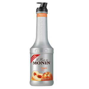 Soft Fresh Cheap Price Flavor Beverage Cocktails Free Malaysia New 1L Volume Gluten Allergen Puree Monin Peach Fruit Mix 1l sg