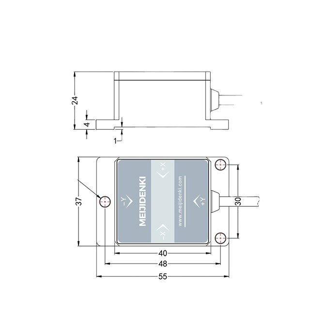 AkuSense Industry Using Inclinometer Tilt Angle Sensor With 0.02s High Speed Response Tilt Switch Sensor Vibration Sensor